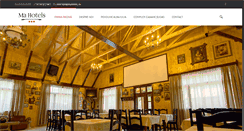 Desktop Screenshot of mahotels.ro