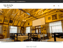 Tablet Screenshot of mahotels.ro